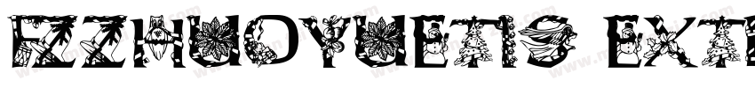 FZZhuoYueTiS Extra字体转换